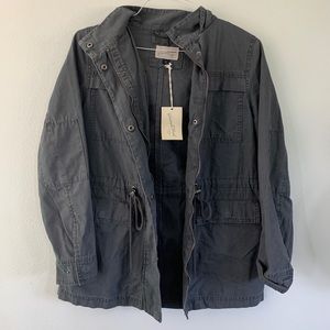 Target universal thread dark grey jacket